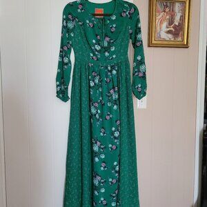 MODCLOTH GREEN DRESS SIZE SMALL